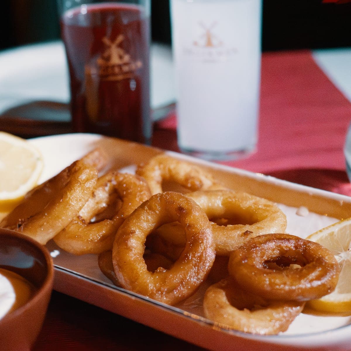 Calamari mit Dip